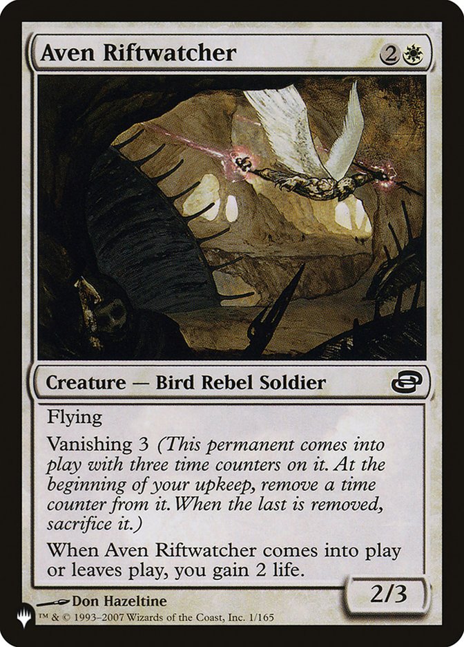 Aven Riftwatcher (LIST-1/165) - The List
