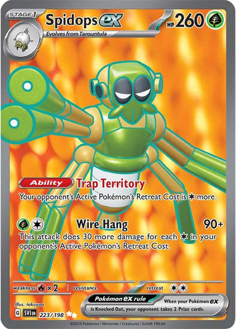 Spidops ex - 223/198 223 - SV01 Scarlet & Violet Base Set Holofoil