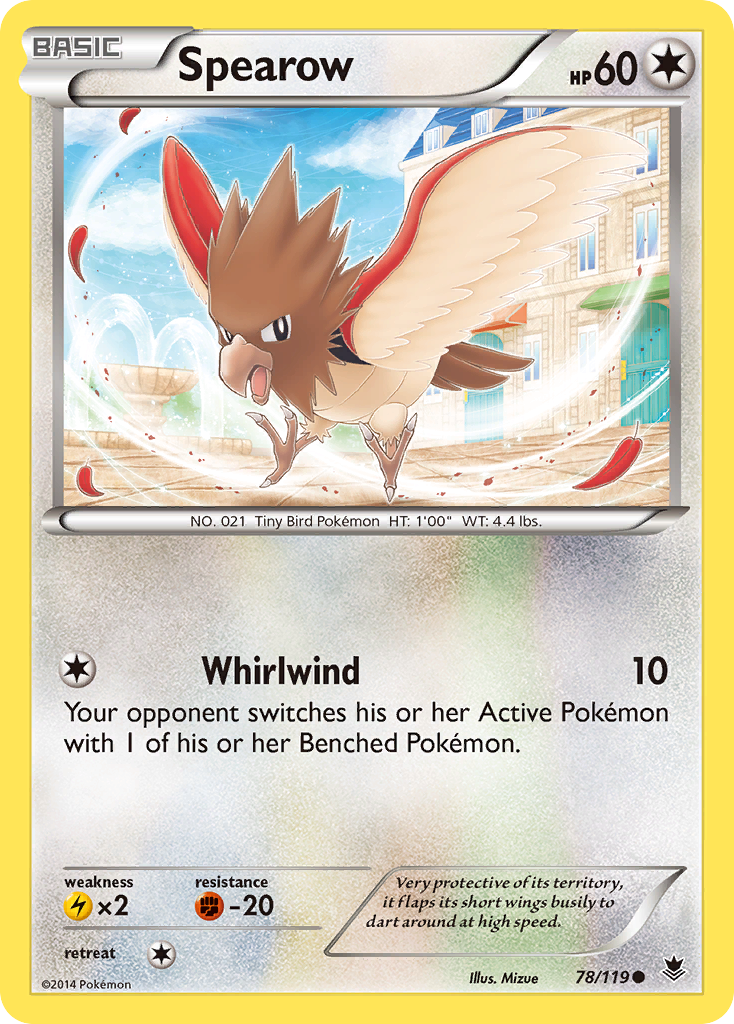 Spearow/119 - XY  Phantom Forces