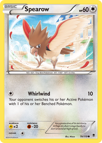 Spearow/119 - XY  Phantom Forces