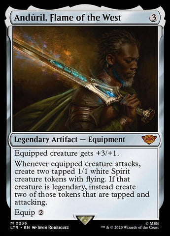 Anduril, Flame of the West (LTR-236) - The Lord of the Rings: Tales of Middle-earth