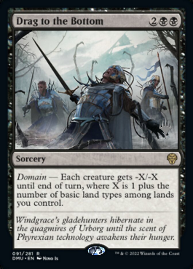 Drag to the Bottom (PPDMU-091) - Dominaria United Promos
