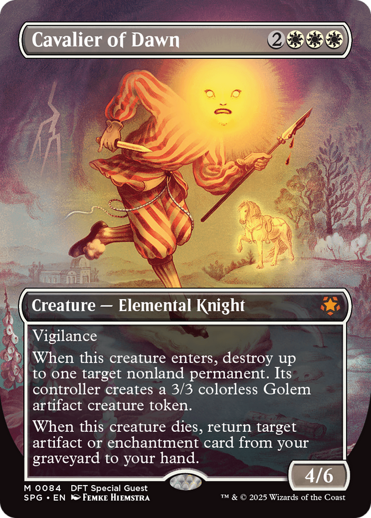 Cavalier of Dawn (Borderless) - Special Guests