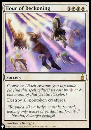 Hour of Reckoning (LIST-21/306) - The List