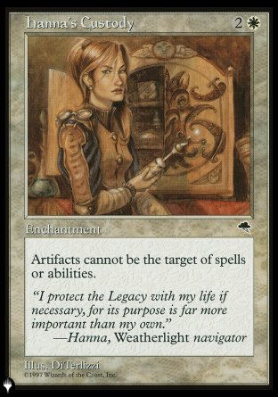 Hanna's Custody (LIST-) - The List