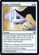 Lapse of Certainty (LIST-009) - The List Foil