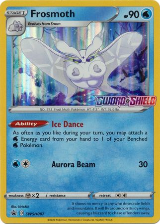 Frosmoth - SWSH007 (Prerelease)/307 - SWSH Sword & Shield Promo Cards Holofoil