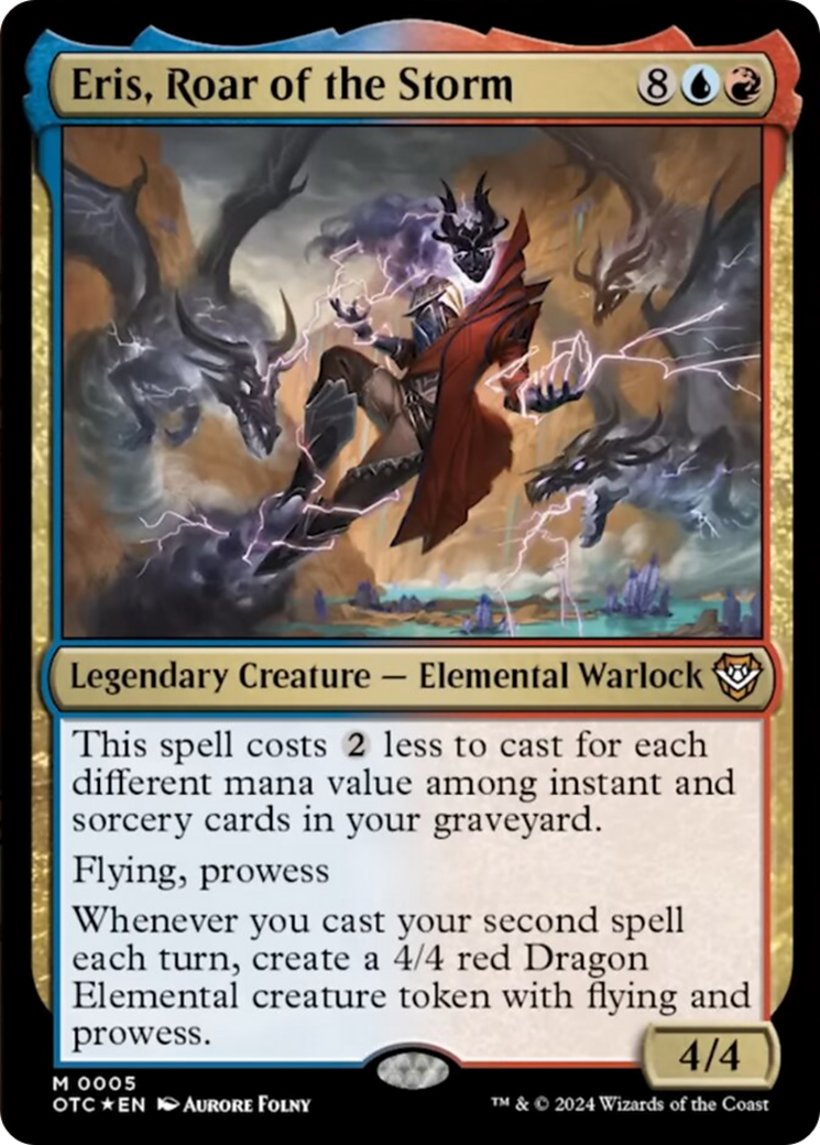 Eris, Roar of the Storm (OTC-005) - Outlaws of Thunder Junction Commander Foil