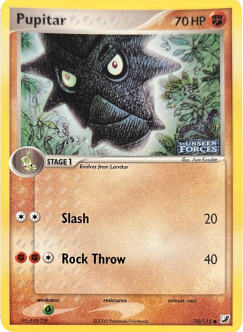 Pupitar/115 - Unseen Forces Reverse Holofoil
