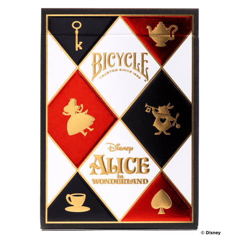 Bicycle Playing Cards Disney Alice in Wonderland