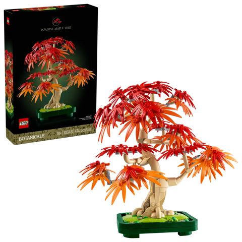 Lego Botanical Collection Japanese Red Maple Bonsai Tree 474pcs