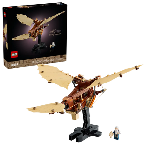 Lego Icons Leonardo Da Vinci's Flying Machine 493pcs