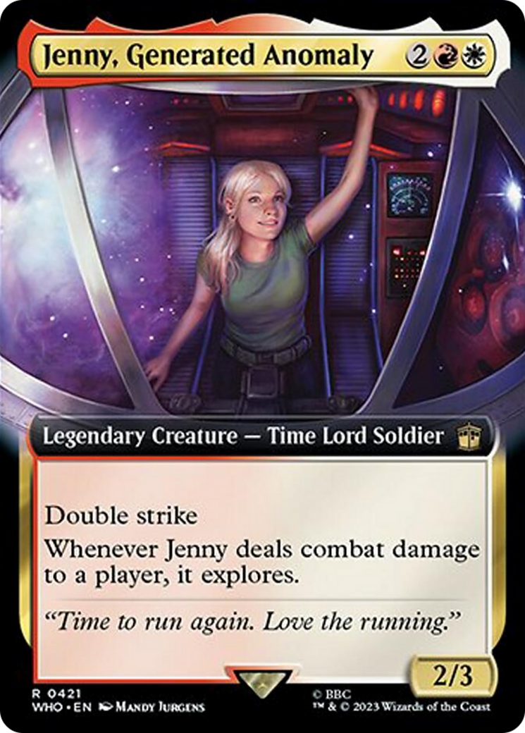 Jenny, Generated Anomaly (Extended Art) (WHO-421) - Doctor Who: (Extended Art)