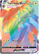Tapu Koko VMAX (Secret) 166/163 - SWSH05 Battle Styles Holofoil