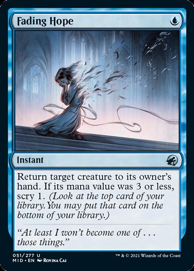Fading Hope (MID-051) - Innistrad: Midnight Hunt