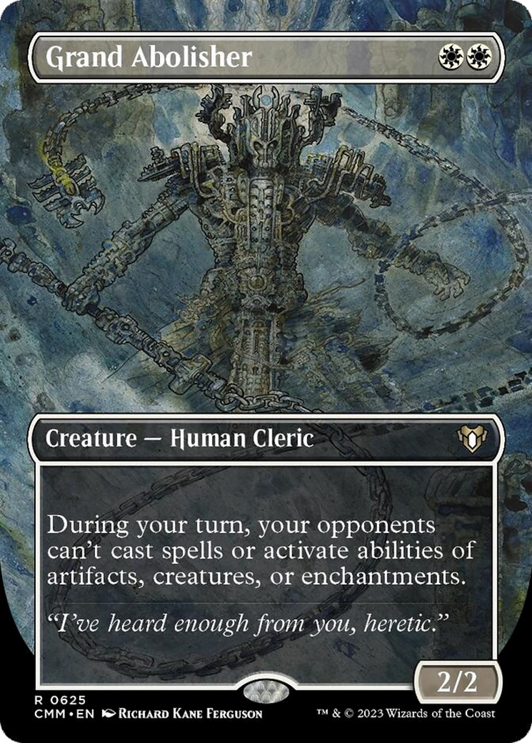 Grand Abolisher (Borderless) (CMM-625) - Commander Masters (Borderless)