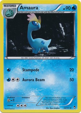 Amaura - 25/111 (Cosmos Holo) 25 - Miscellaneous Cards & Products Holofoil