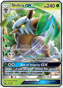 Shiftry GX 14/168 - SM  Celestial Storm Holofoil