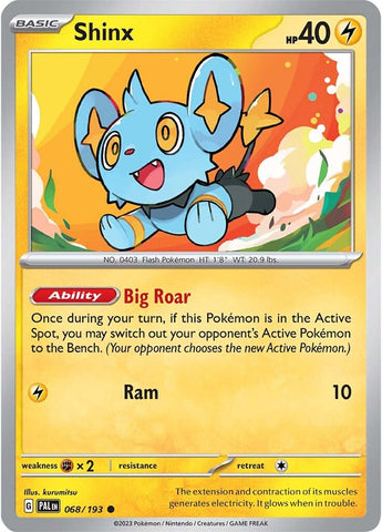 Shinx - 068/193 68 - SV02 Paldea Evolved