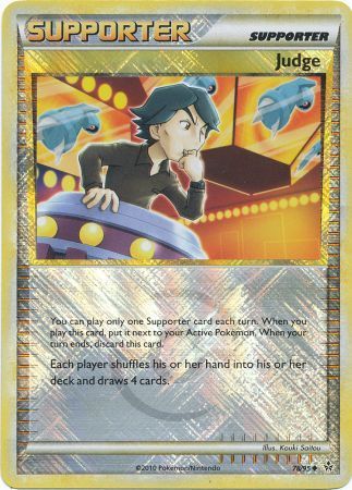 Judge - 78/95 (League Promo) - League & Championship Cards Reverse Holofoil