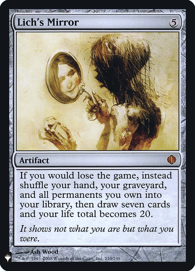 Lich's Mirror (LIST-210) - The List Foil