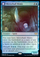 Mirrorhall Mimic (PRE-068) - Innistrad: Crimson Vow Promos: (Double Faced Transform) Foil