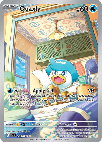 Quaxly - 206/193 206 - SV02 Paldea Evolved Holofoil