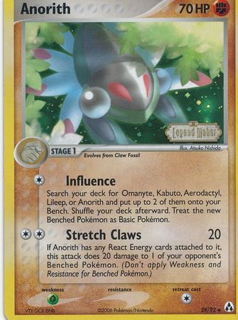 Anorith/92 - Legend Maker Reverse Holofoil