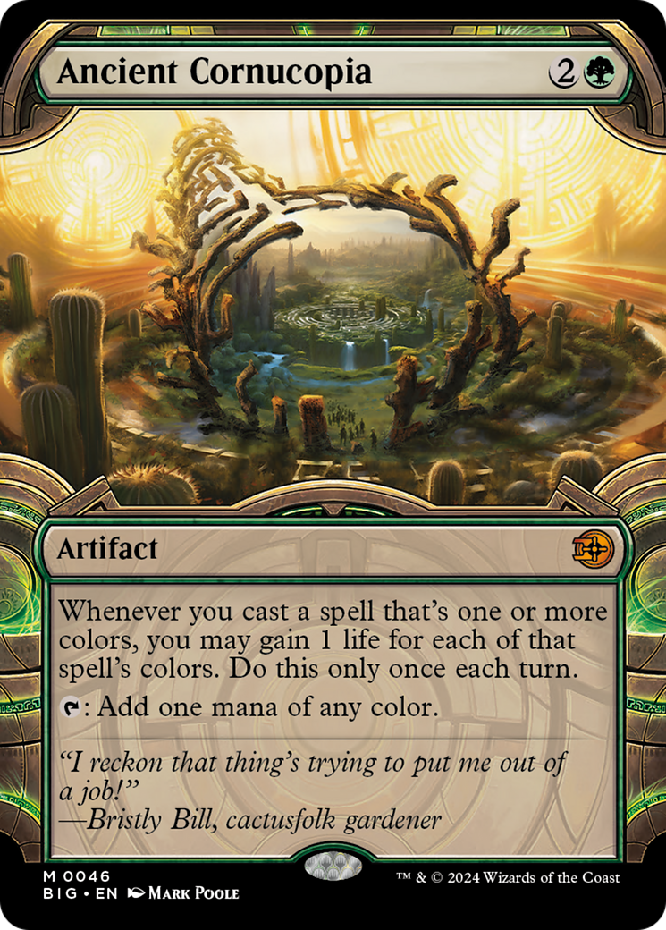 Ancient Cornucopia (Showcase) (BIG-046) - The Big Score: (Showcase)
