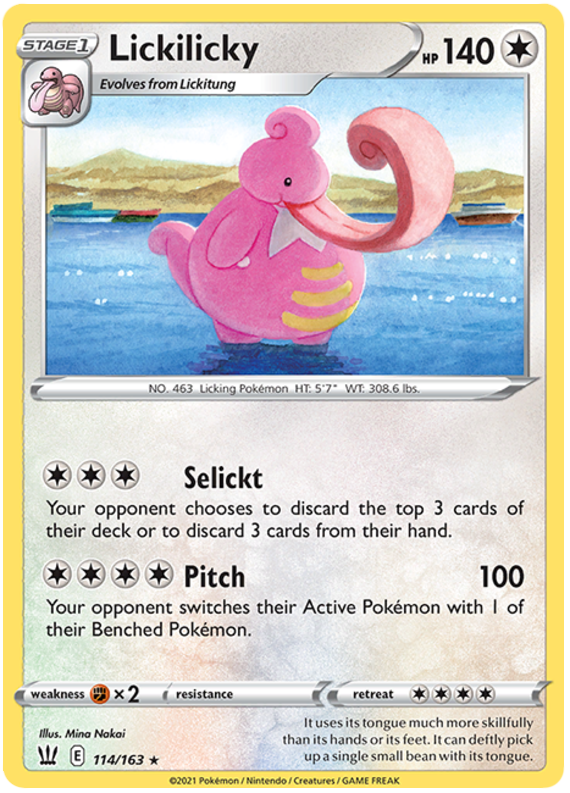 Lickilicky 114/163 - SWSH05 Battle Styles