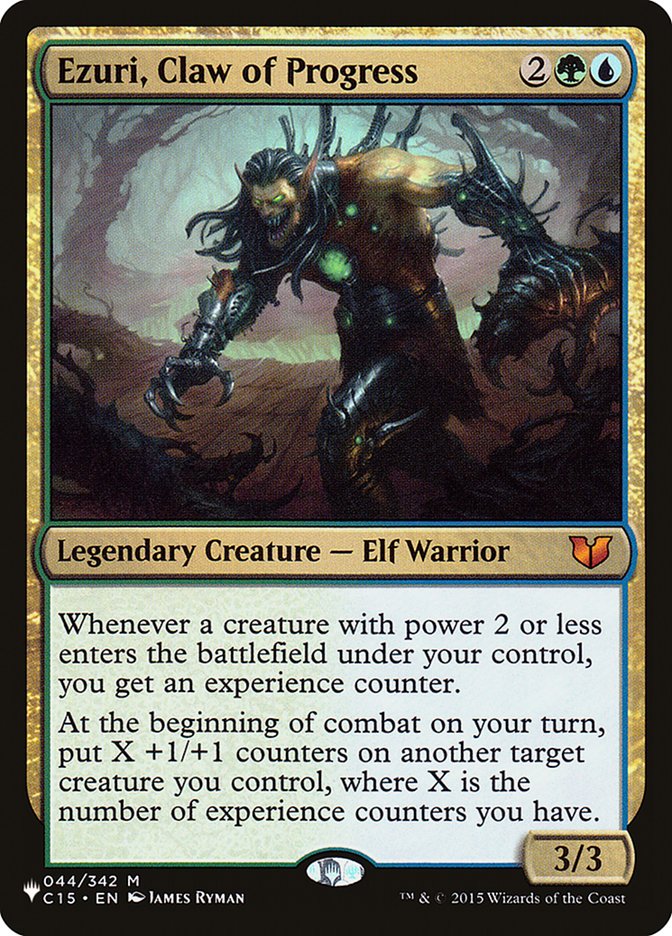 Ezuri, Claw of Progress (LIST-044/342) - The List