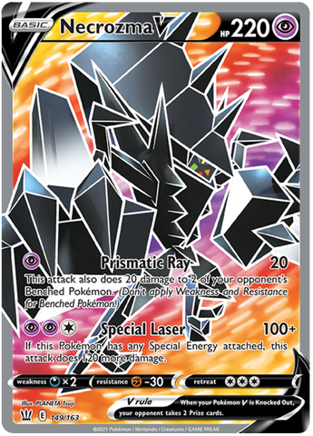 Necrozma V (Full Art) 149/163 - SWSH05 Battle Styles Holofoil