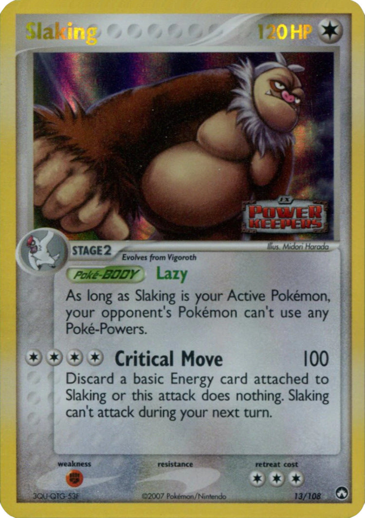 Slaking/108 - Power Keepers Reverse Holofoil