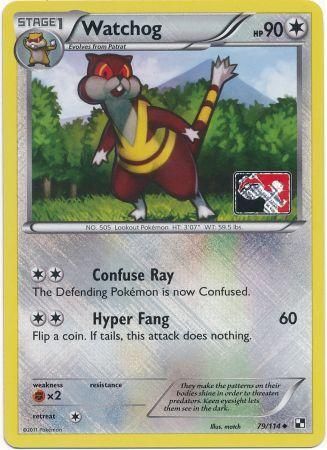 Watchog - 79/114 (League Promo) 79 - League & Championship Cards Reverse Holofoil