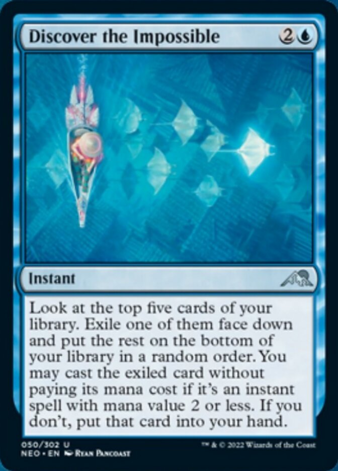 Discover the Impossible (NEO-050) - Kamigawa: Neon Dynasty