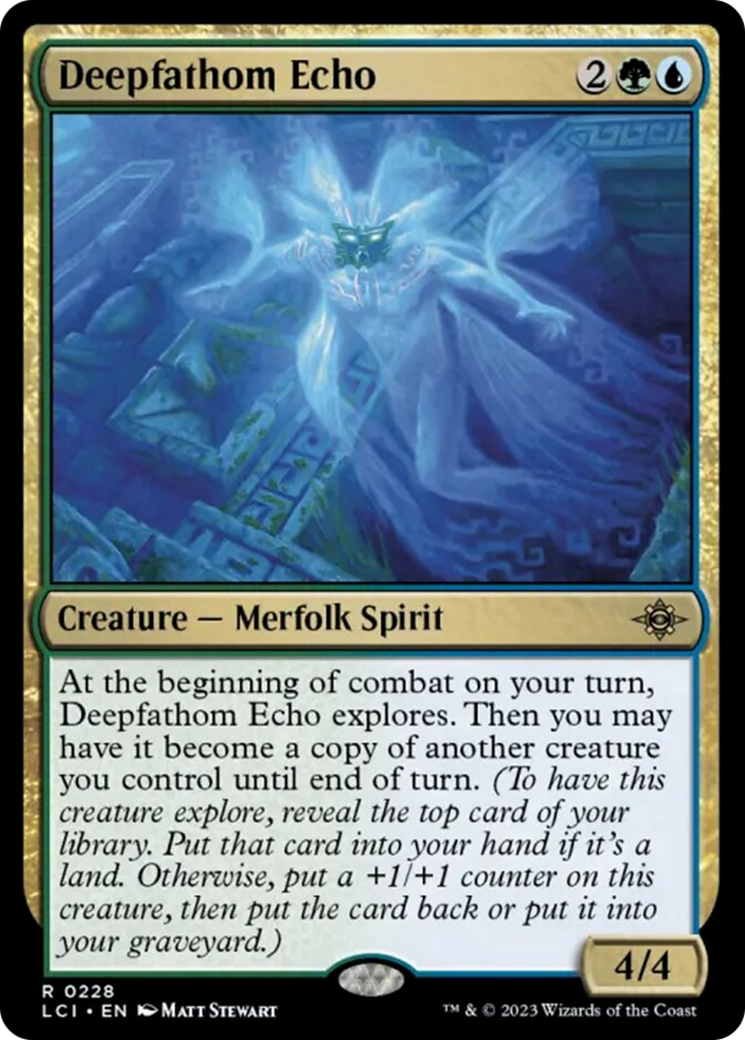 Deepfathom Echo (LCI-228) - The Lost Caverns of Ixalan