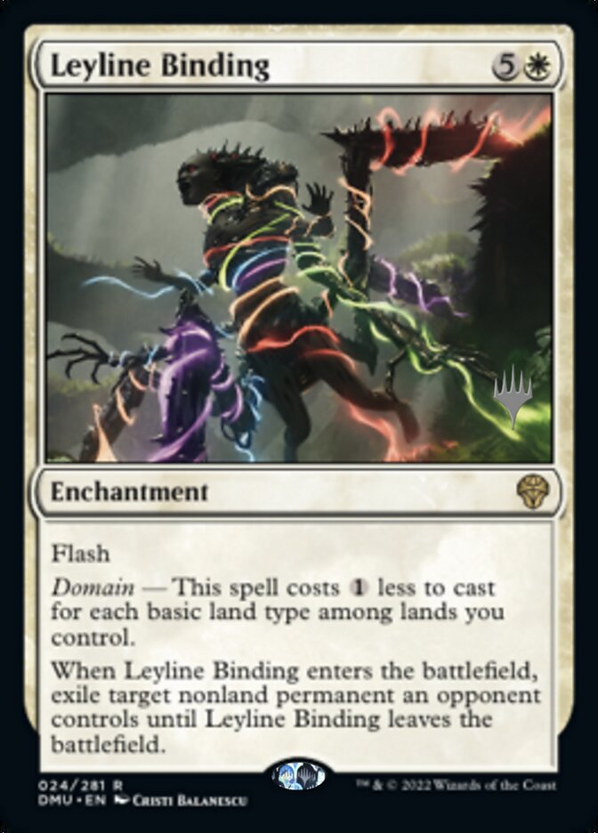 Leyline Binding (PPDMU-024) - Dominaria United Promos