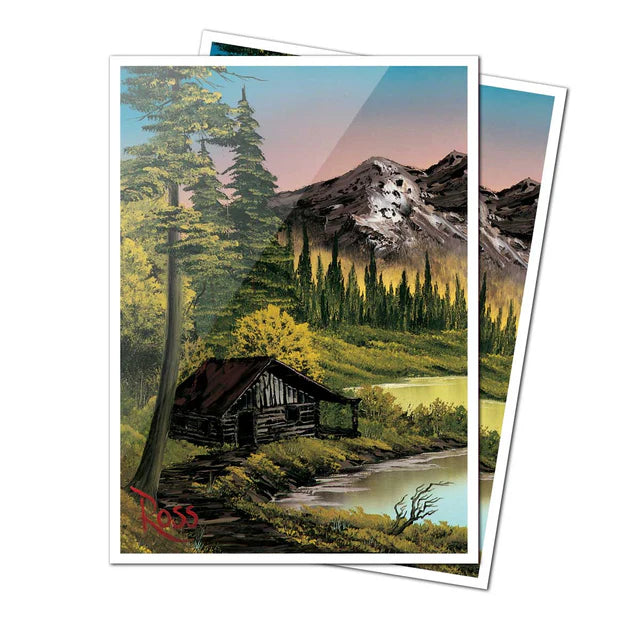 Ultra Pro Apex Sleeves Bob Ross Mountain Retreat