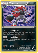 Zoroark 71/114 - Black and White Holofoil