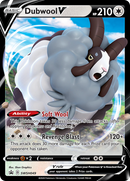 Dubwool V - SWSH049 SWSH049 - Jumbo Cards Holofoil