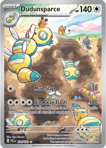 Dudunsparce - 229/193 229 - SV02 Paldea Evolved Holofoil