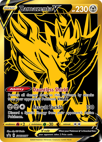 Zamazenta V - SWSH077 SWSH077/307 - SWSH Sword & Shield Promo Cards Holofoil