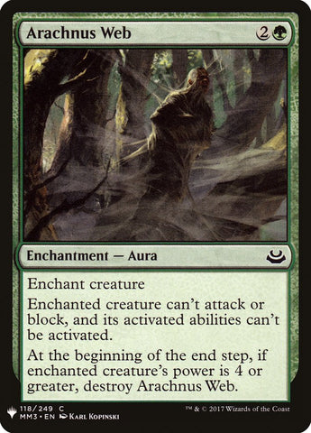 Arachnus Web (LIST-118) - The List