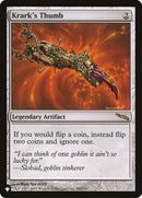 Krark's Thumb (LIST-190/306) - The List