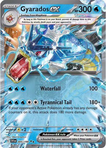 Gyarados ex - 045/198 45 - SV01 Scarlet & Violet Base Set Holofoil