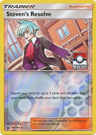 Steven's Resolve - 145/168 (Pokemon League) 145 - League & Championship Cards Reverse Holofoil