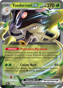 Toedscruel ex 22 - SV03 Obsidian Flames Holofoil