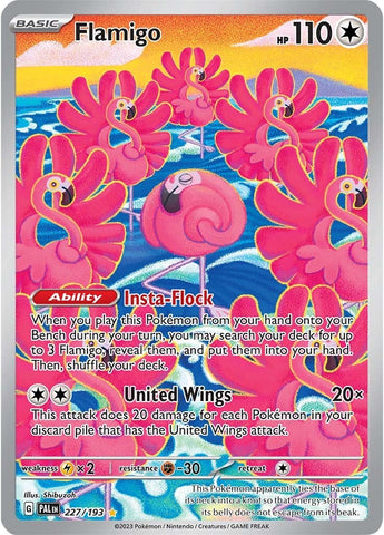 Flamigo - 227/193 227 - SV02 Paldea Evolved Holofoil