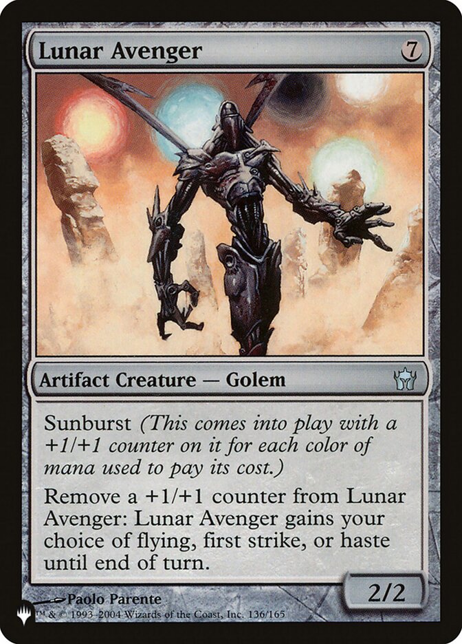 Lunar Avenger (LIST-136/165) - The List