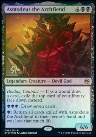Asmodeus the Archfiend (PRE-088) - Adventures in the Forgotten Realms Promos Foil